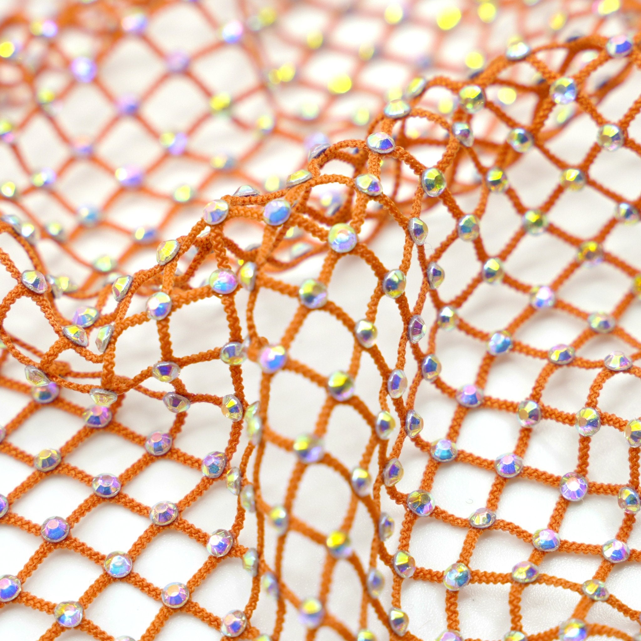 Enigma Diamond Fishnet Fabric | Blue Moon Fabrics