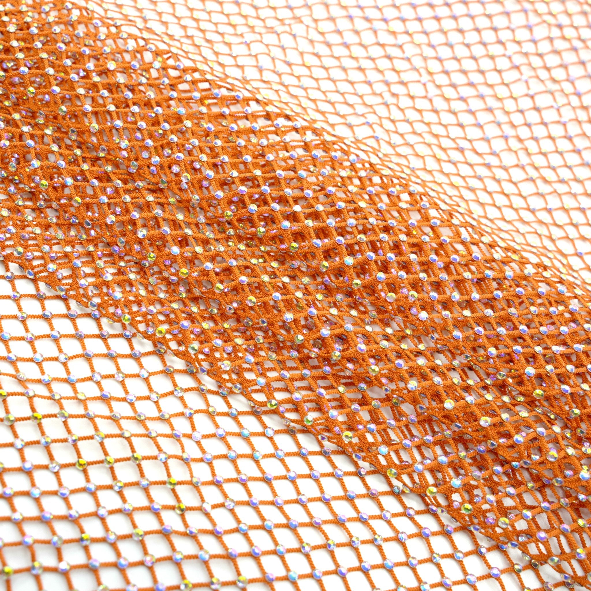 Enigma Diamond Fishnet Fabric | Blue Moon Fabrics