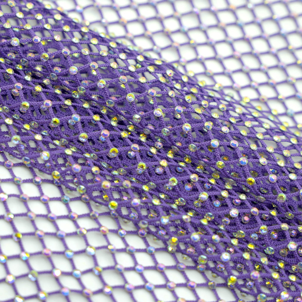 Enigma Diamond Fishnet Fabric | Blue Moon Fabrics