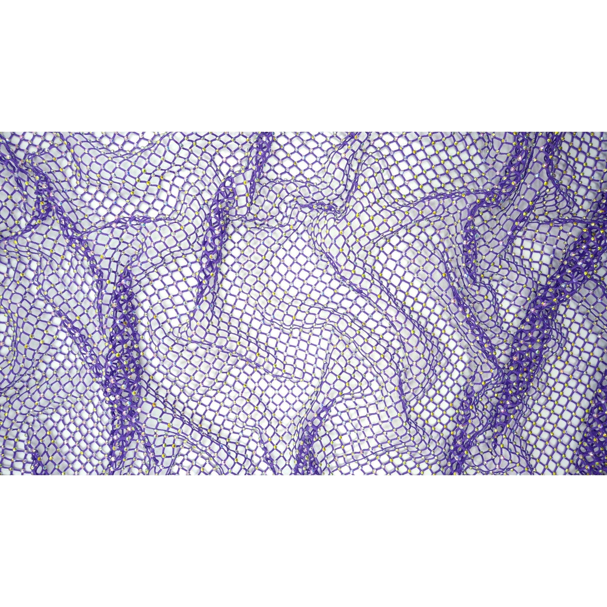Enigma Diamond Fishnet Fabric | Blue Moon Fabrics