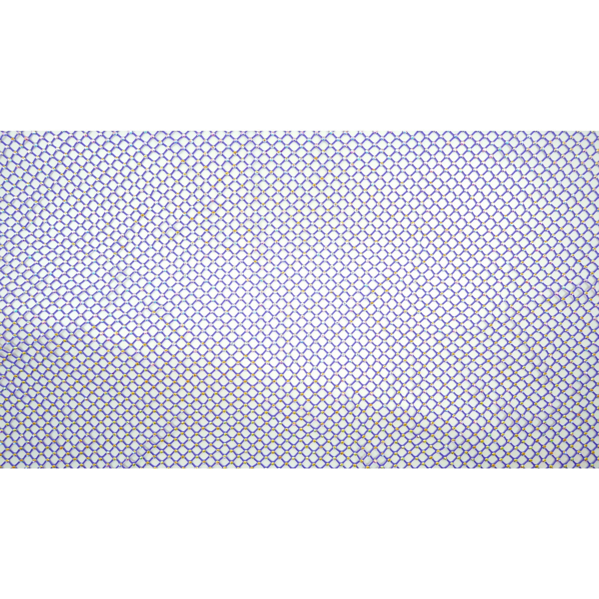 Enigma Diamond Fishnet Fabric | Blue Moon Fabrics