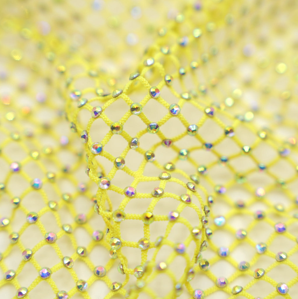 Enigma Diamond Fishnet Fabric | Blue Moon Fabrics
