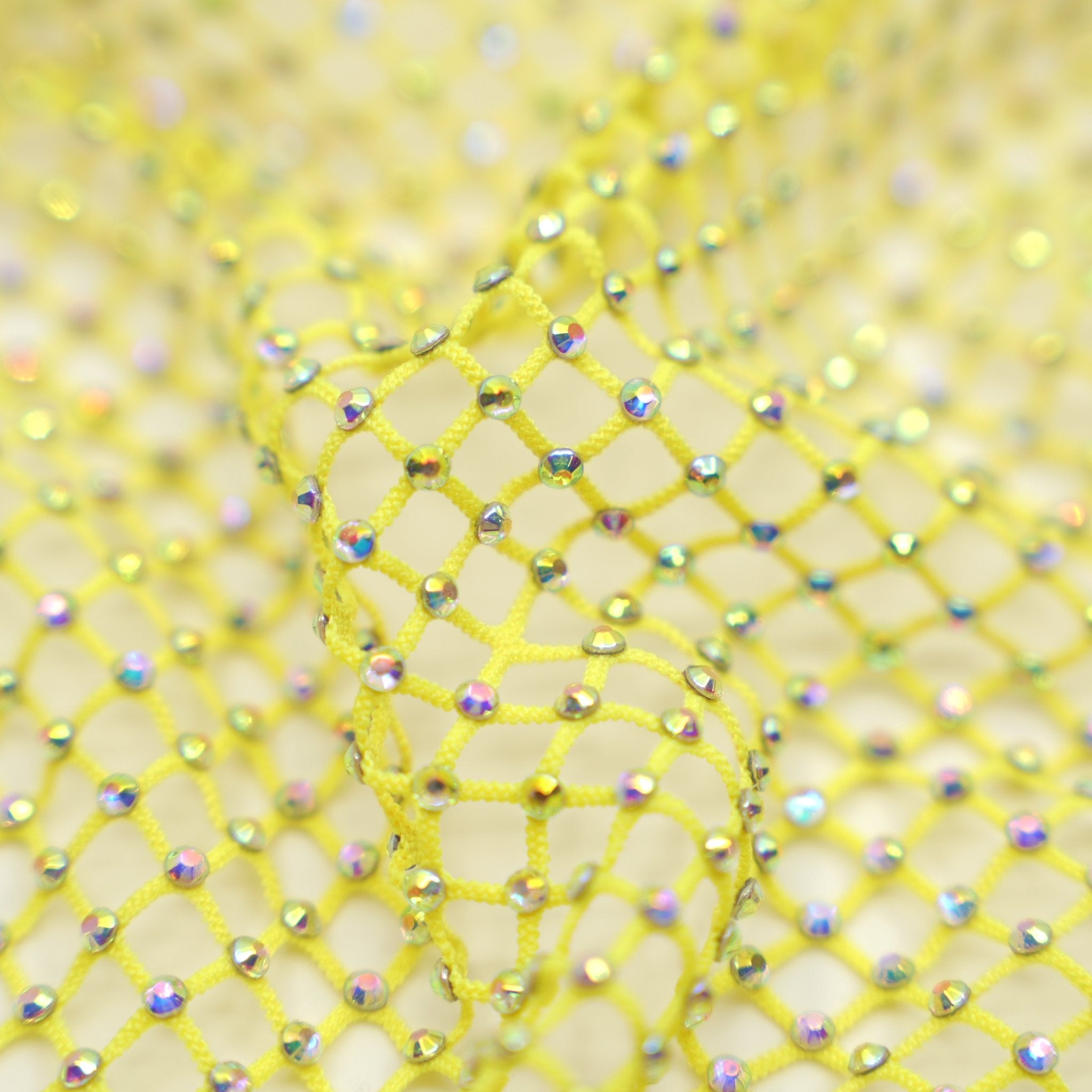 Enigma Diamond Fishnet Fabric | Blue Moon Fabrics