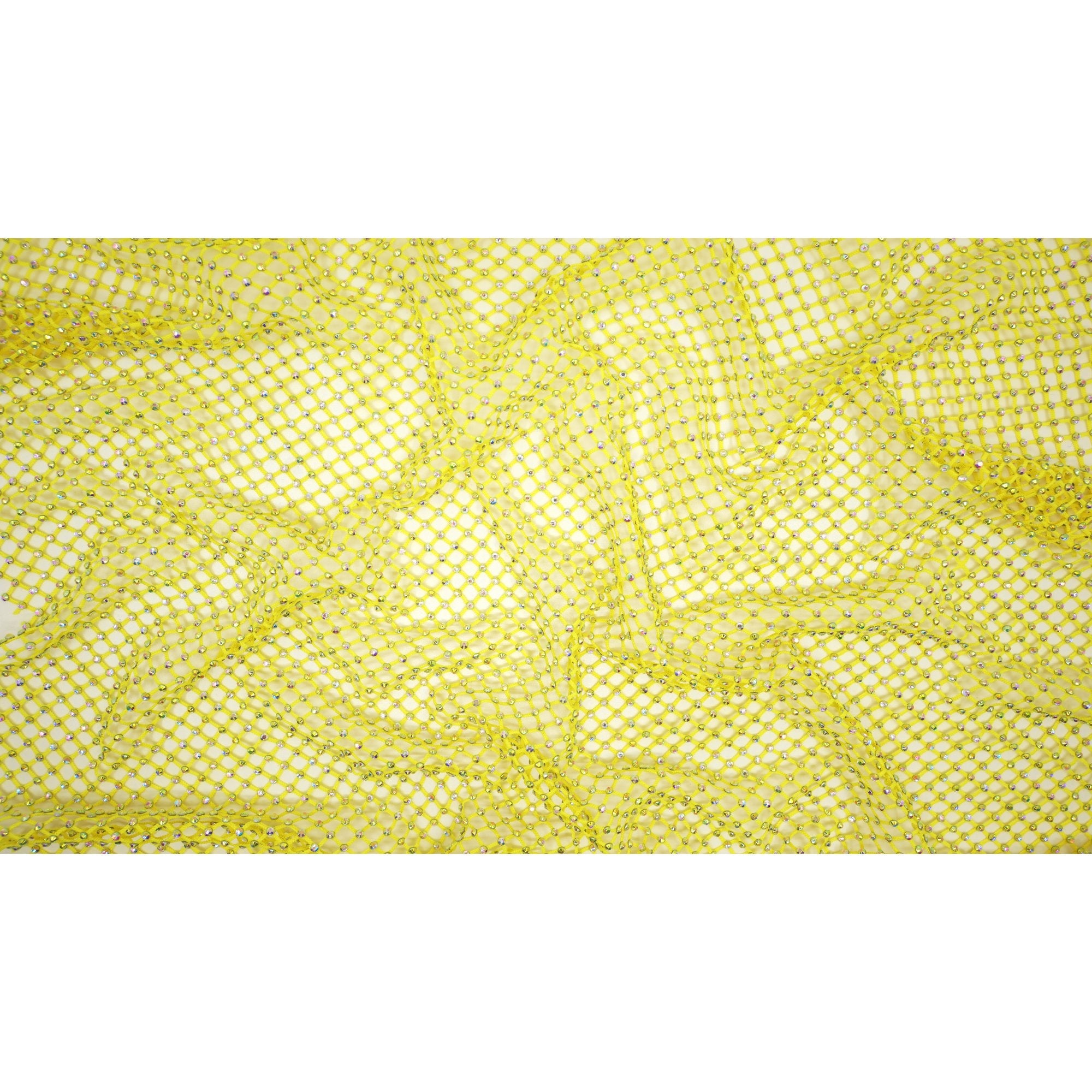Enigma Diamond Fishnet Fabric | Blue Moon Fabrics