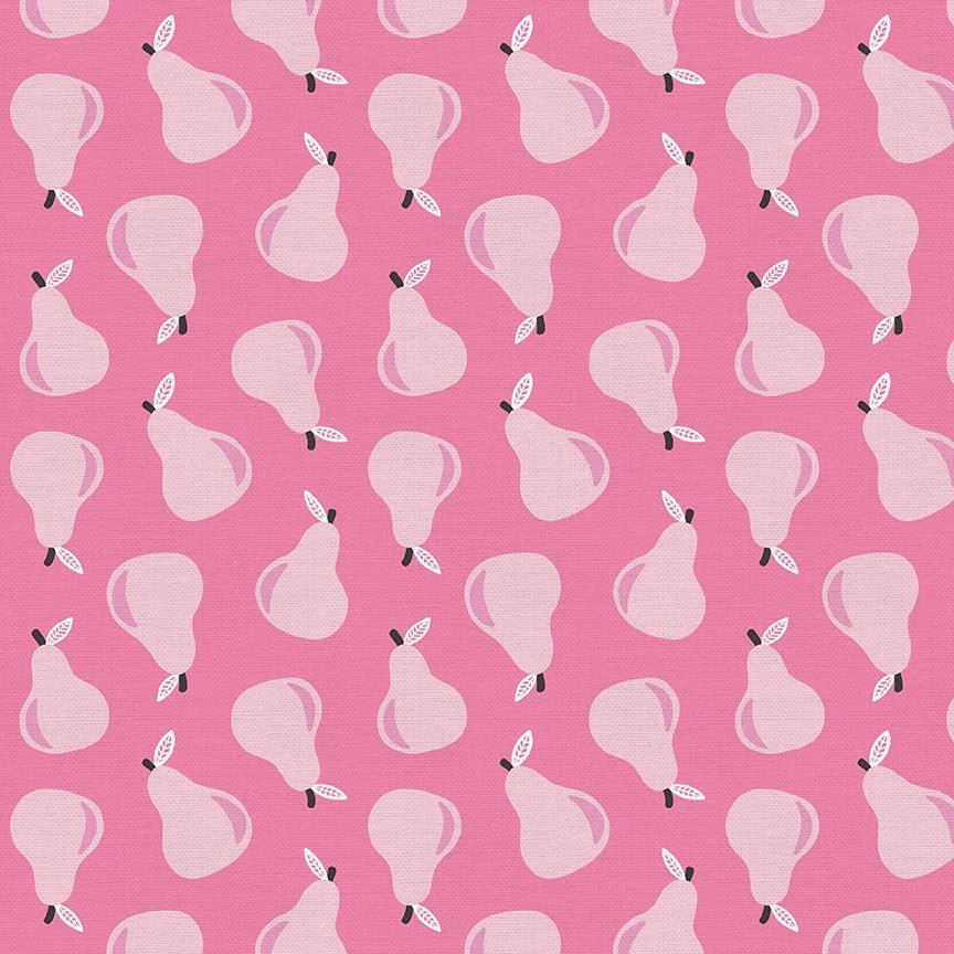 Fat Quarter Panel of Fruity - by Paintbrush Studios