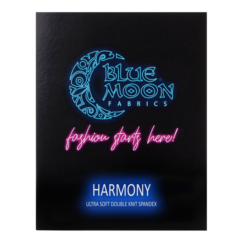 HK510 - Harmony Ultra Soft Double Knit Spandex Color Card | Blue Moon Fabrics