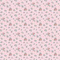 Granny's Sewing Room - Hearts & Posies - Pink