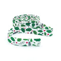 Double Fold Bias Tape 1/2'' The Christmas Magic Holly White Binding