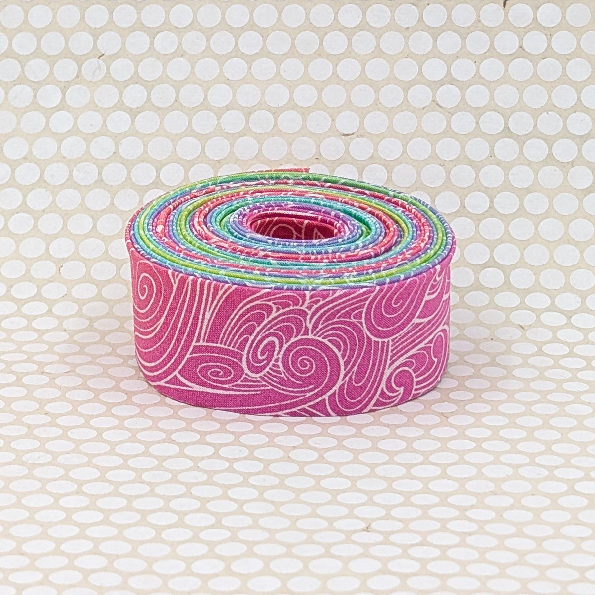 Bias Quilt Binding Floral Reef Rip Tide 1 1/4" Single Fold