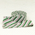 Quilt Binding Merry Little Christmas Stripe Cream 1 1/4" Single Fold