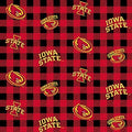 Iowa State Cyclones - Buffalo Plaid (3-Yard Pack)