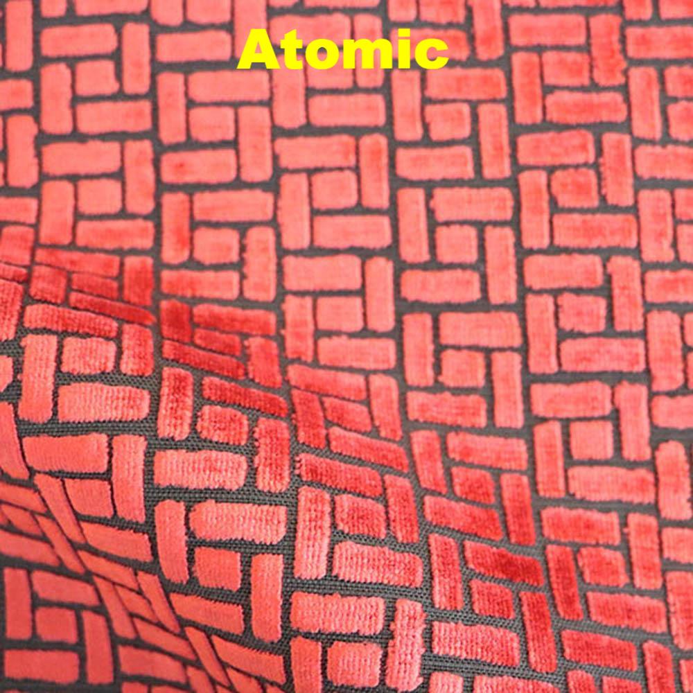 WESTFIELD, JENGA, GEOMETRIC PATTERN BURNOUT UPHOLSTERY FABRIC BY THE YARD