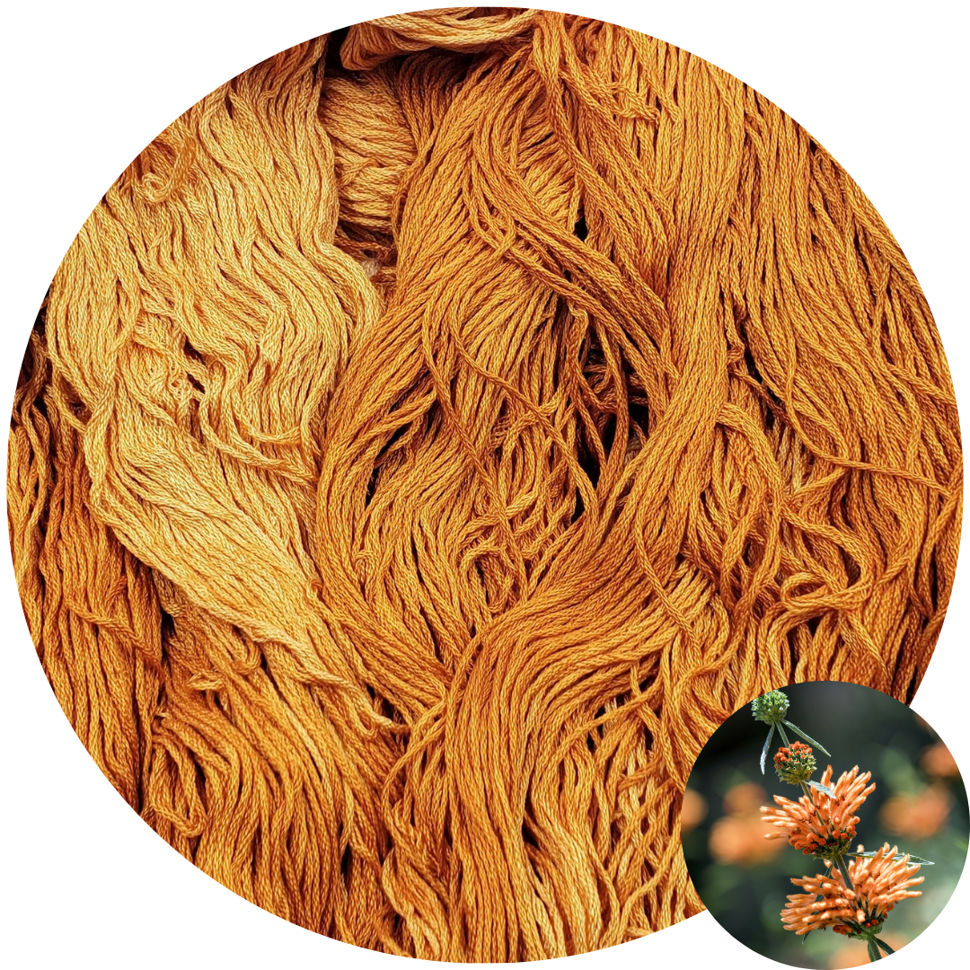 Lion's Tail - Flower Silk by StitchyBox (Standard Colorway)