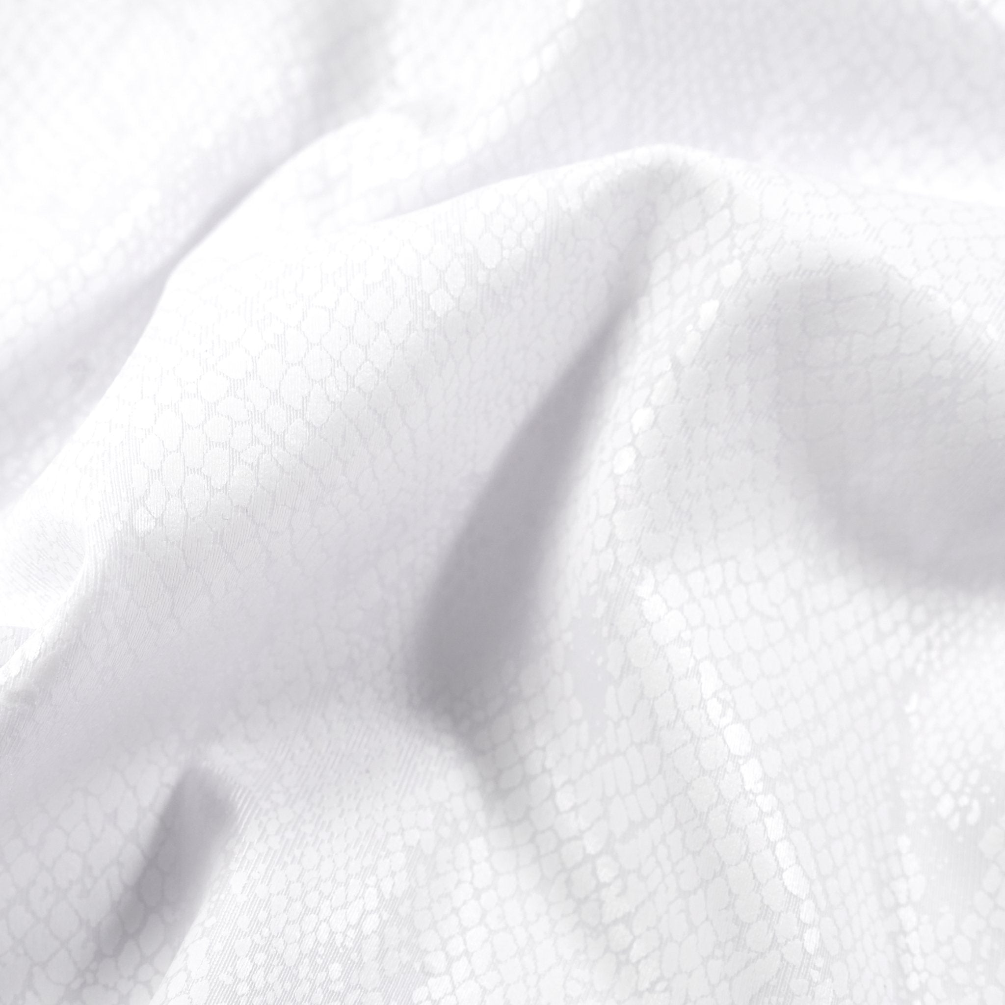 Medusa Snake Skin Foil Printed Spandex Fabric | Blue Moon Fabrics