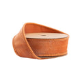 1" Orange Velvet Wired Ribbon with Orange Backing | 10 Yard Roll