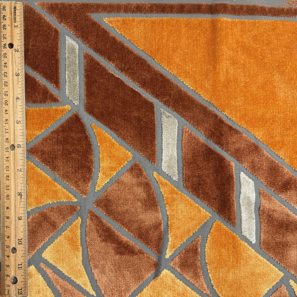 SINATRA - CUT VELVET UPHOLSTERY FABRIC BY THE YARD