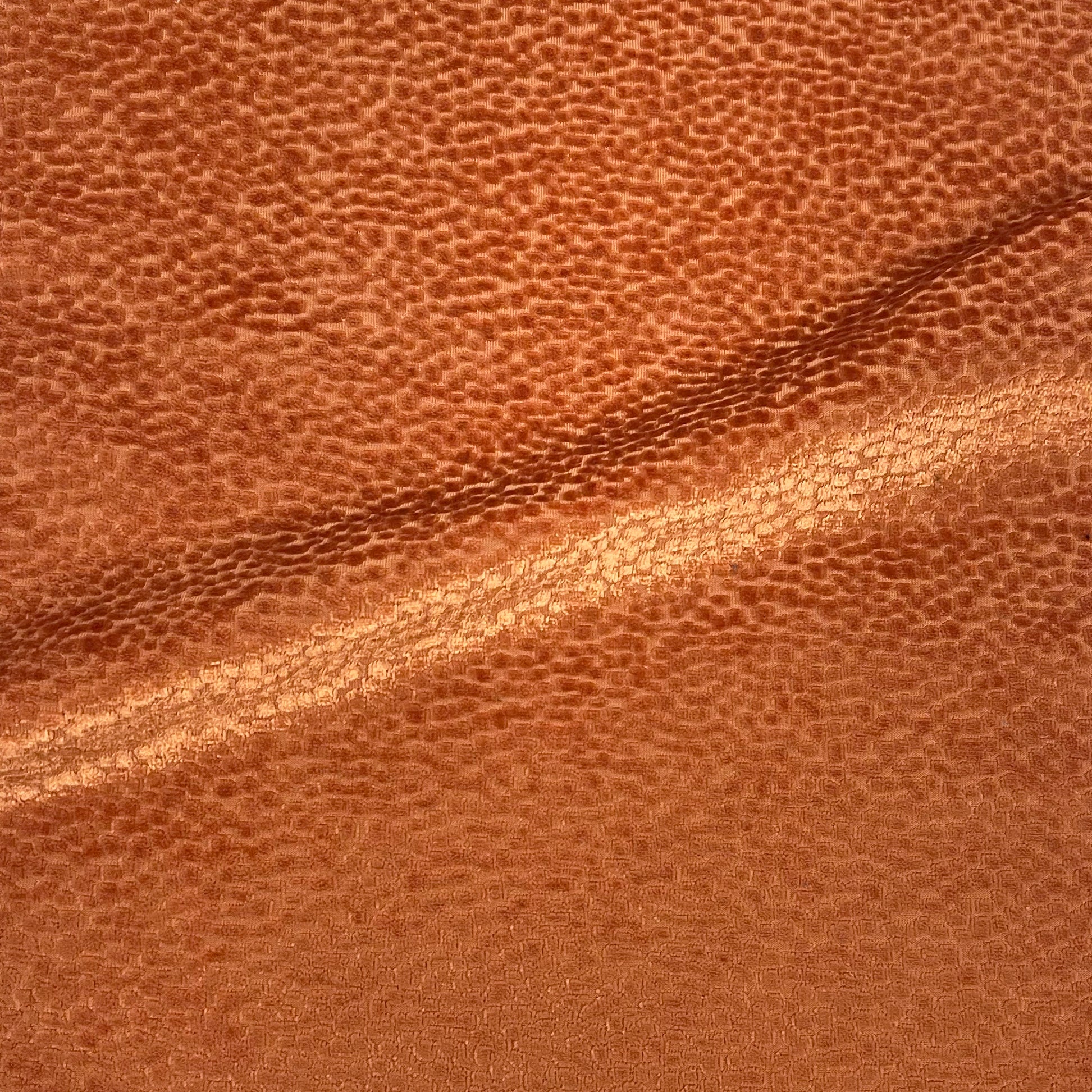 MYKONOS - BEAUTIFUL TONE ON TONE BURNOUT VELVET UPHOLSTERY FABRIC BY THE YARD
