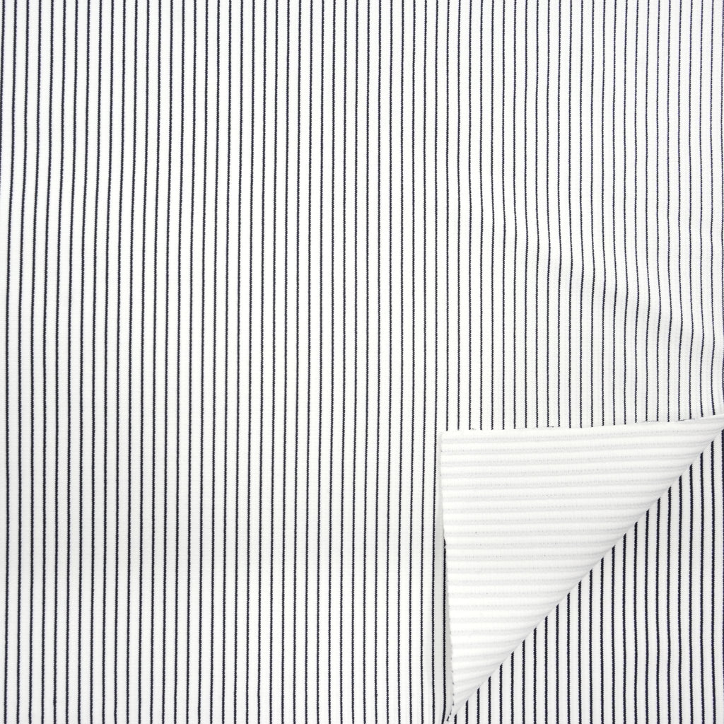 HK436 - Two Tone Rib Nylon Polyester Spandex Fabric | Blue Moon Fabrics